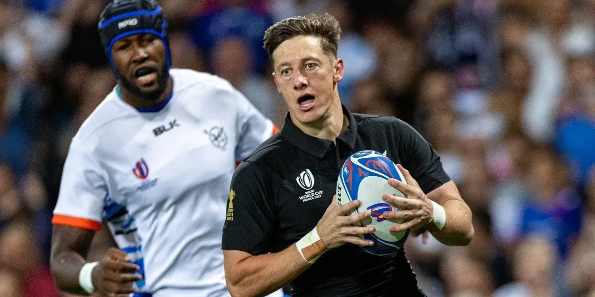 Mundial de rugby: los All Blacks se recuperaron y golearon a Namibia
