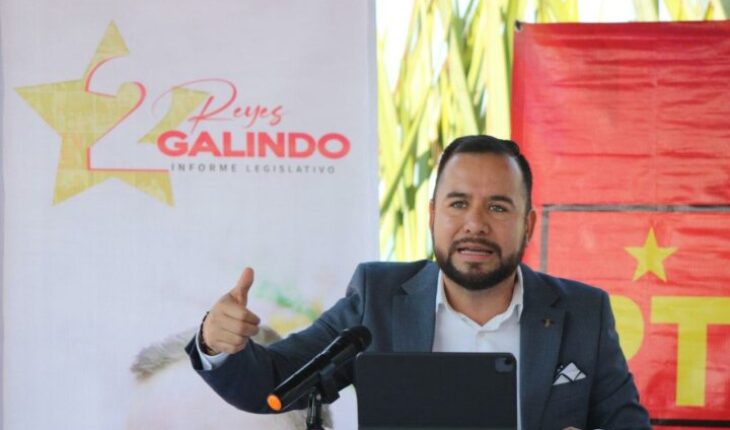 Reyes Galindo rendirá su Segundo Informe Legislativo en La Huacana