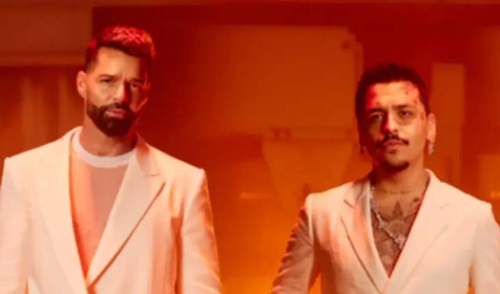 Ricky Martin y Christian Nodal reversionaron “Fuego de Noche, Nieve de Día”