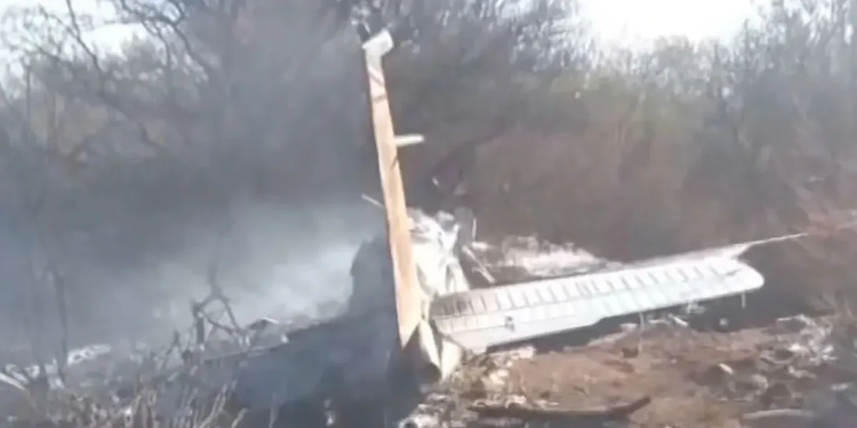 San Luis: se estrelló una avioneta y hay tres heridos graves