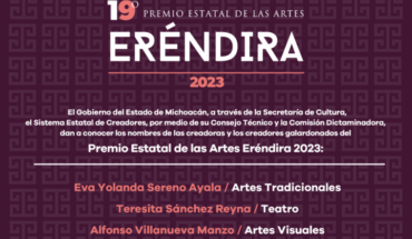 Secum announces the winners of the Eréndira Arts Prize