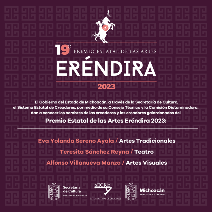 Secum announces the winners of the Eréndira Arts Prize