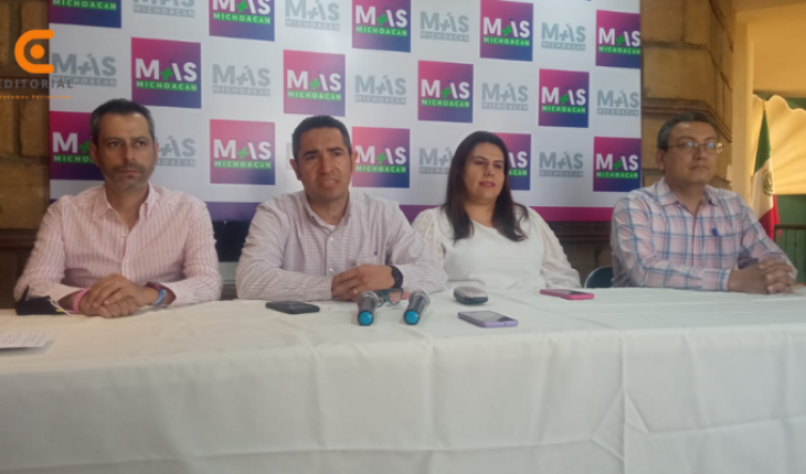 Sin “dedazos” va partido Más Michoacán por representatividad en 112 municipios