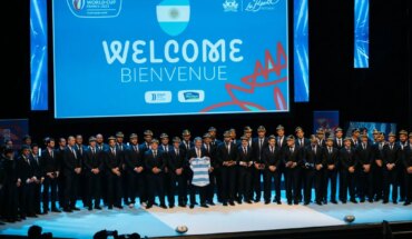 The Pumas arrived in France to play the Rugby World Cup