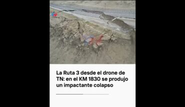 Video: Así está Comodoro Rivadavia, tras el colapso de la Ruta 3 I #Shorts