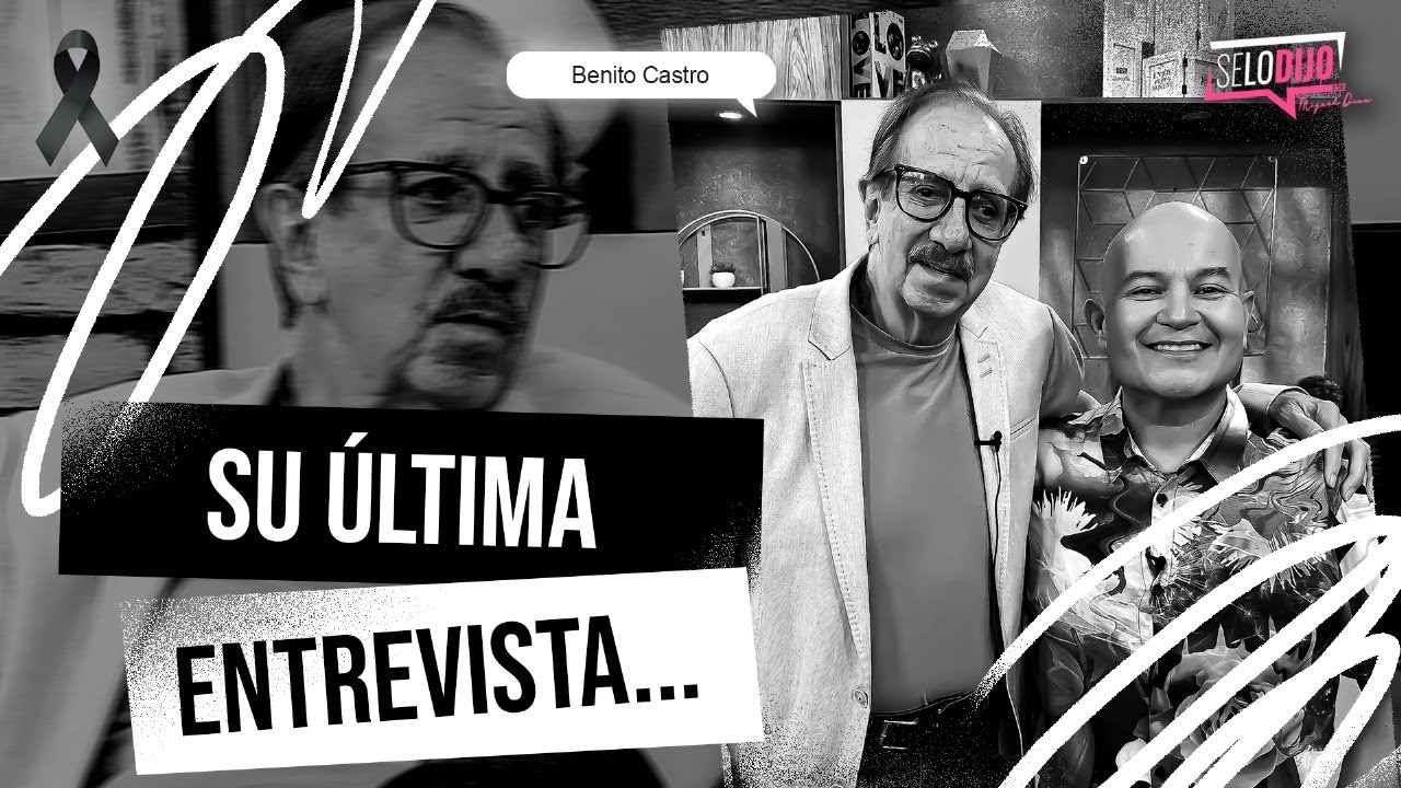 Benito Castro: La ÚLTIMA entrevista | Se lo Dijo con Miguel Díaz