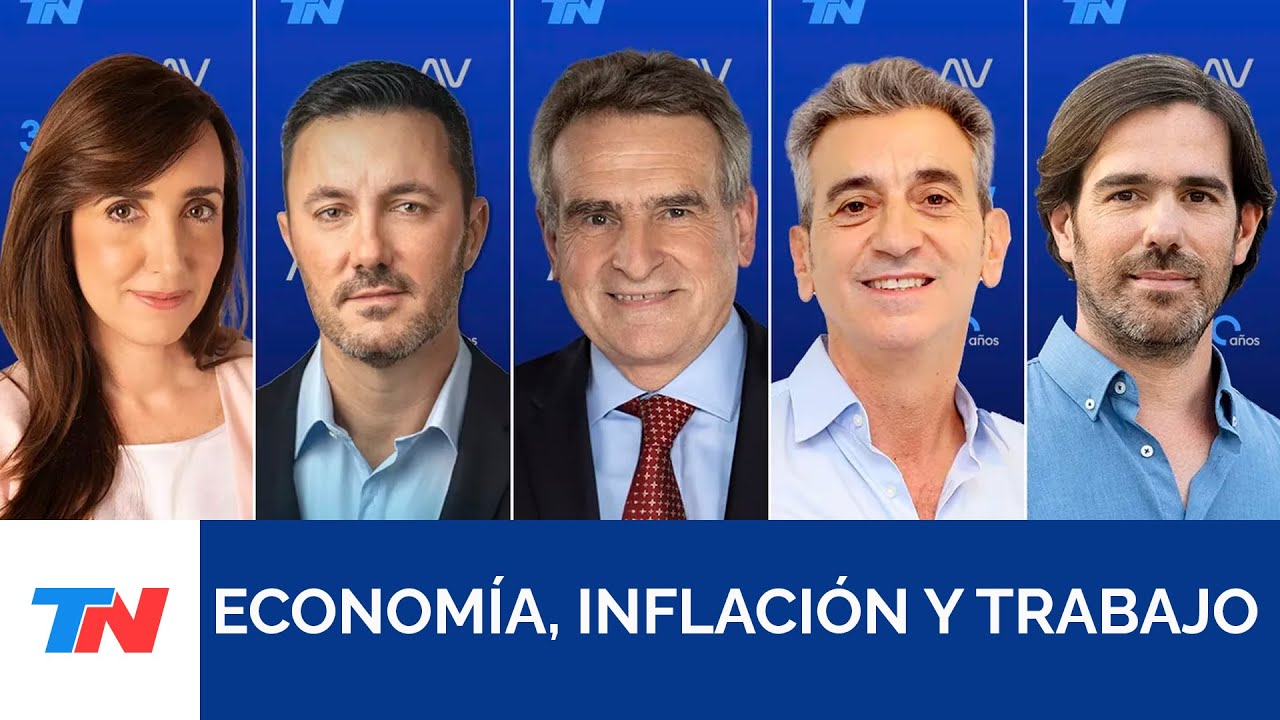 Debate de los candidatos a vicepresidentes en "A Dos Voces": Economía, inflación y trabajo