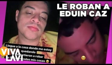 Video: Eduin Caz sufre robo en su casa | Vivalavi