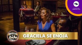 Video: Graciela abandona a Lucho al ver que siente celos de Gloria y Camilo – La Gloria de Lucho