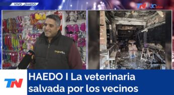 Video: HAEDO I La veterinaria que fue reconstruida con el apoyo los vecinos