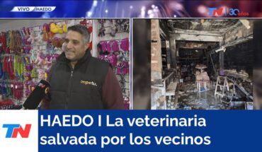 Video: HAEDO I La veterinaria que fue reconstruida con el apoyo los vecinos
