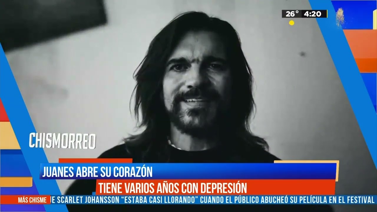 Juanes revela tener depresión | El Chismorreo