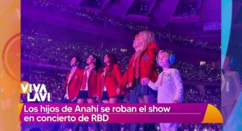 Video: Los hijos de Anahí se roban el show de RBD | Vivalavi