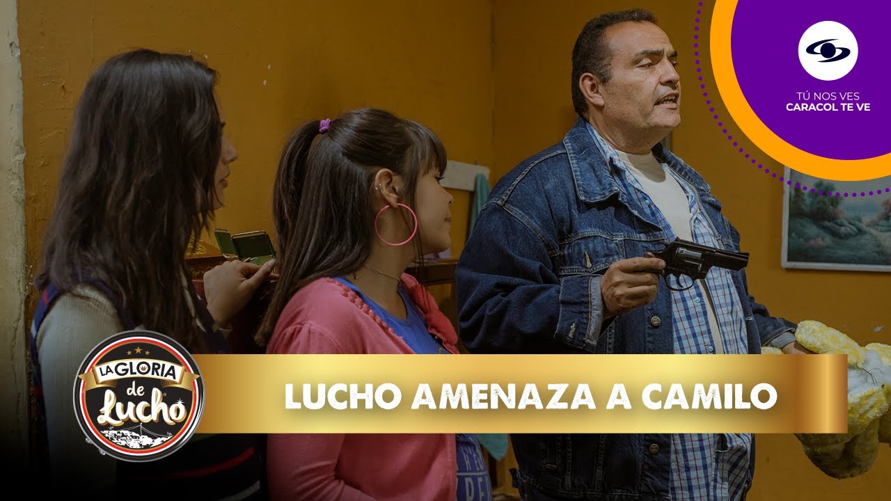 Lucho Díaz es detenido luego de amenazar a Camilo con un arma de fuego - La Gloria de Lucho