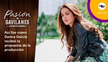 Video: Pasión de Gavilanes: Danna García reveló que Mario Cimarro propuso muchas de las escenas románticas