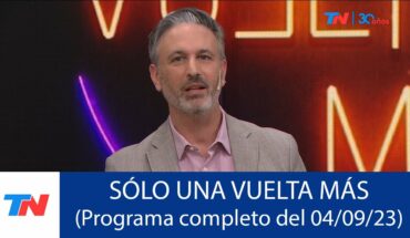 Video: SÓLO UNA VUELTA MÁS (Programa completo del 04/09/2023)