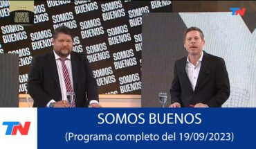 Video: SOMOS BUENOS (Programa completo del 19/09/2023)