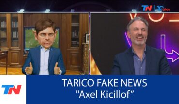 Video: TARICO FAKE NEWS: “AXEL KICILLOF” en “Sólo una vuelta más”