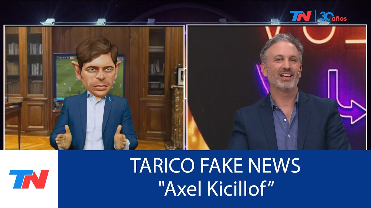 TARICO FAKE NEWS: "AXEL KICILLOF" en "Sólo una vuelta más"