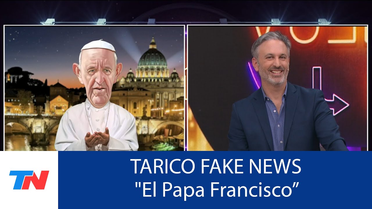 TARICO FAKE NEWS: "EL PAPA FRANCISCO" en "Sólo una vuelta más"