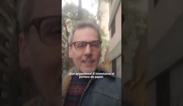 Video: UN PORTERO DE PAPEL: la solución de los vecinos de Caballito ante los ataques de los roba-bronce