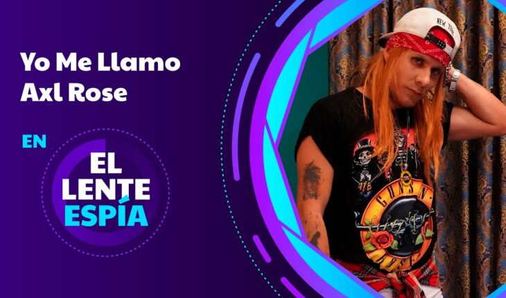 Video: Yo Me Llamo Axl Rose reveló en El Confesionario que hace tributos a artistas de rock