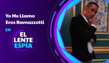 Video: Yo Me Llamo Eros Ramazzotti sigue estudiando italiano y promete volverse a presentar en el programa