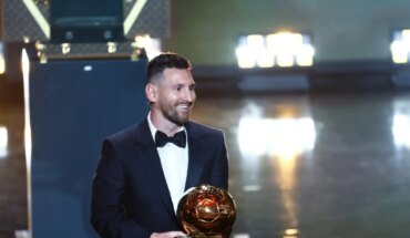 Balón de Oro: Lionel Messi ganó el premio al mejor futbolista