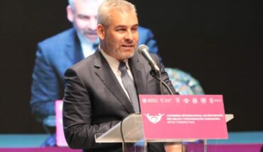 Bedolla Inaugurates International Congress on Crime Prevention