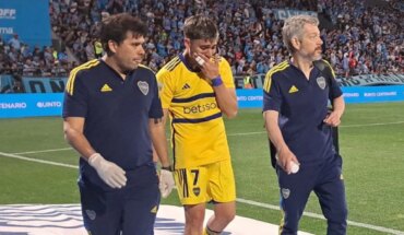 Boca confirmó que Exequiel “Changuito” Zeballos sufrió la rotura del ligamento cruzado de su rodilla derecha