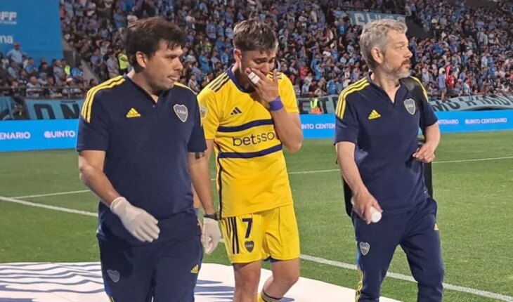 Boca confirmó que Exequiel “Changuito” Zeballos sufrió la rotura del ligamento cruzado de su rodilla derecha