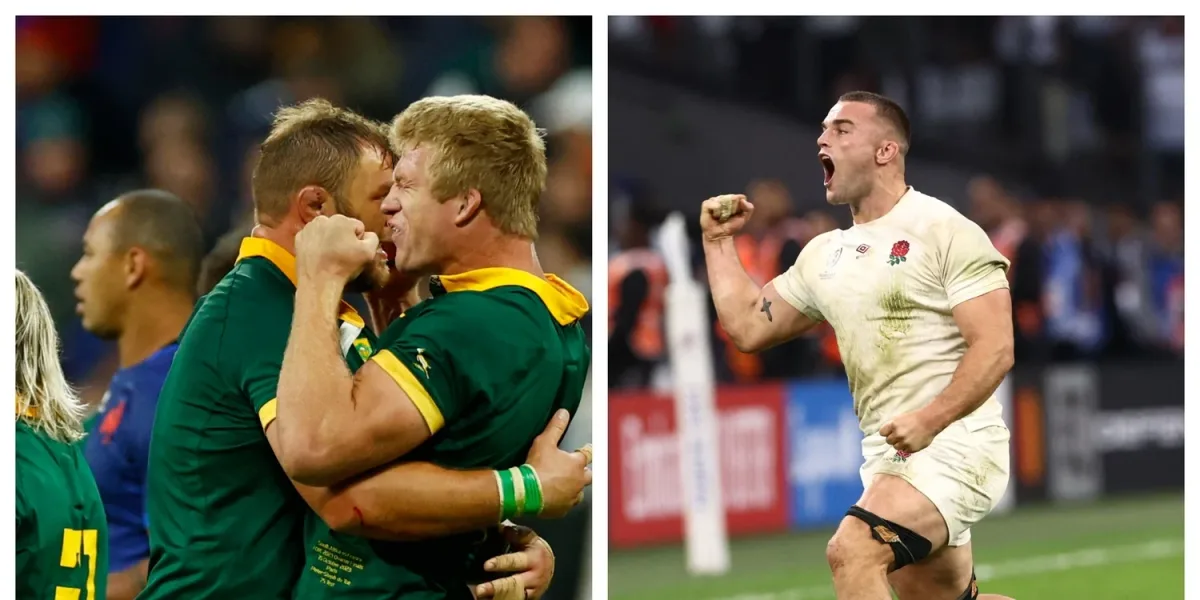England and South Africa will play the remaining semi-final of the Rugby World Cup