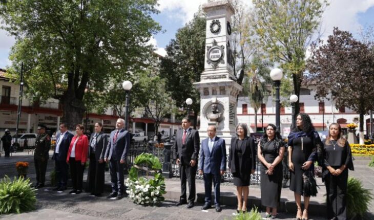 For the first time, government says, they honor Uruapan Martyrs without protest