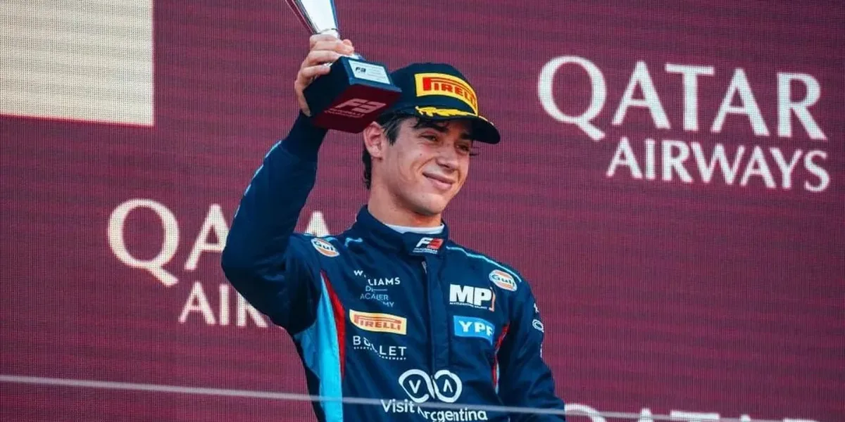 Franco Colapinto adelantó que podría debutar este año en la Fórmula 2