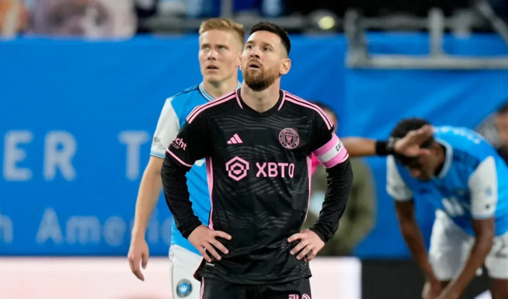 Lionel Messi despidió la MLS con una dolorosa derrota ante Charlotte