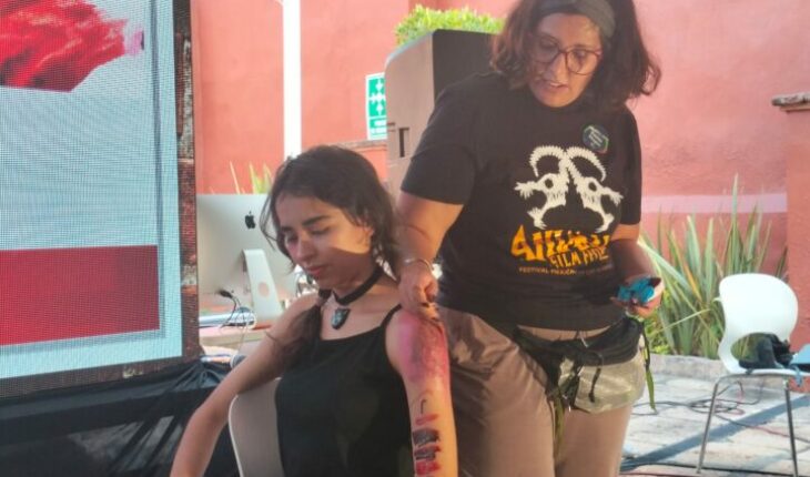 Makeup in the cinema, by Ariadna Ponce at the Animal Film Fest
