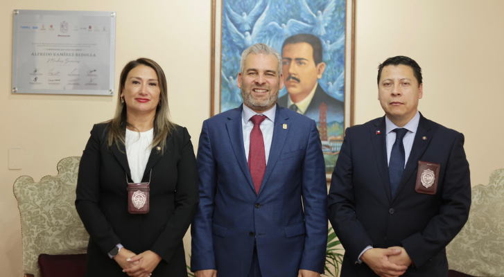 Michoacán y Chile intercambian experiencias para reforzar la seguridad