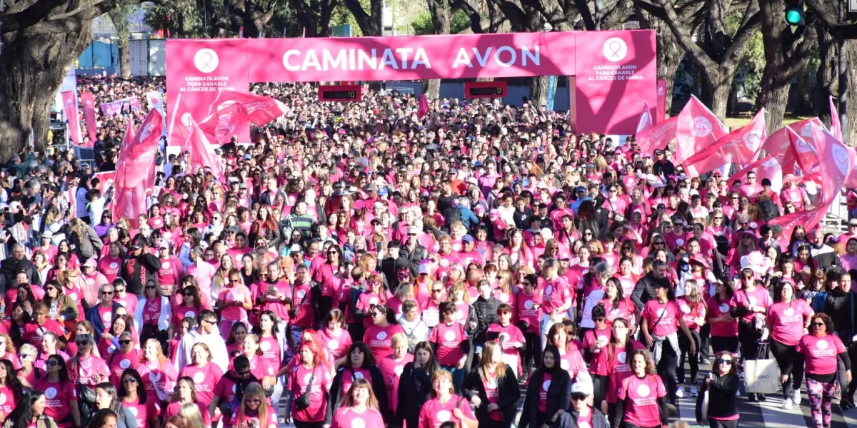 More than 12,500 people joined the 17th edition of the Avon Walk to beat breast cancer