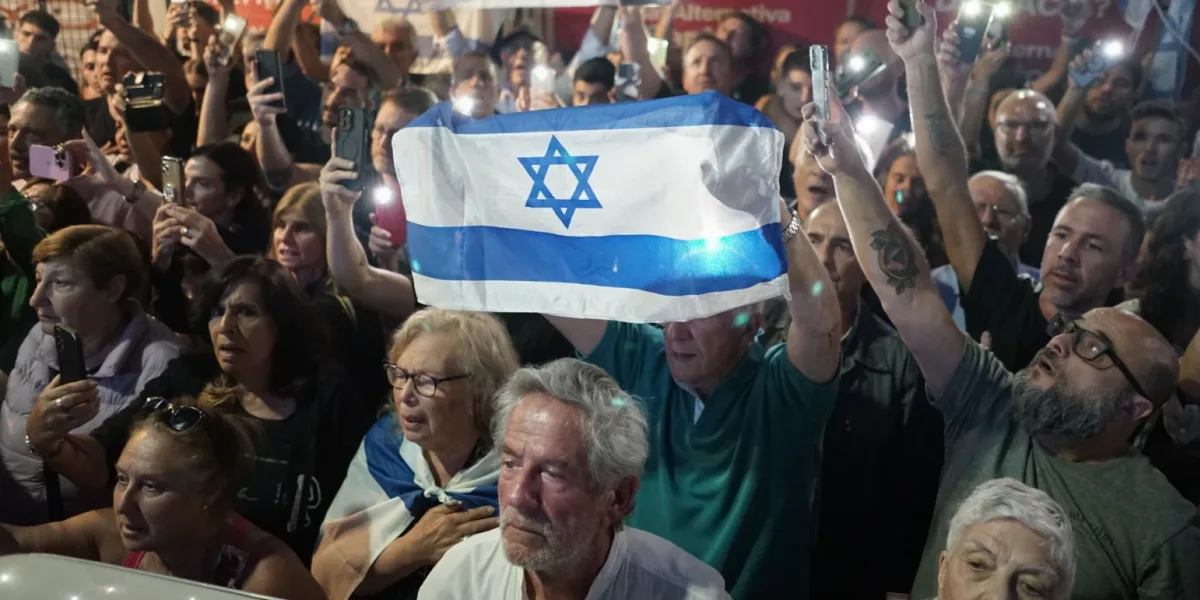 Organizaciones judías marcharon en apoyo a Israel tras el ataque del grupo terrorista Hamas