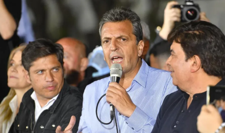 Sergio Massa cerró la caravana en González Catán: “La deuda es con los trabajadores”