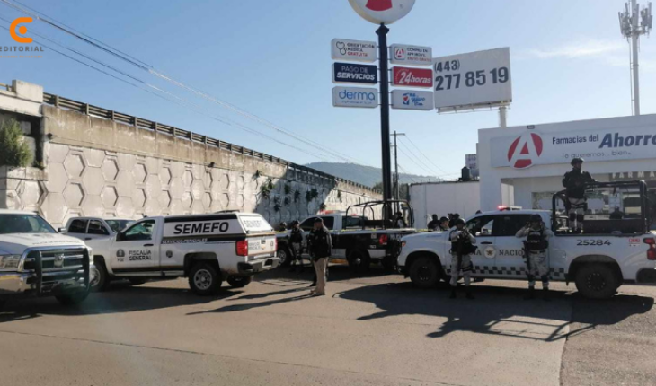Taxista y pasajero son ultimados a tiros en el Boulevard Industrial