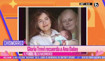 Video: Gloria Trevi recuerda a Ana Dalay; cumpliría 24 años | El Chismorreo
