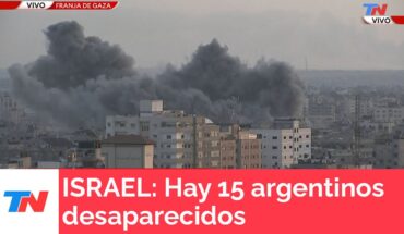Video: ISRAEL: Cancillería confirmó que hay 15 argentinos desaparecidos. Más de mil esperan ser repatriados