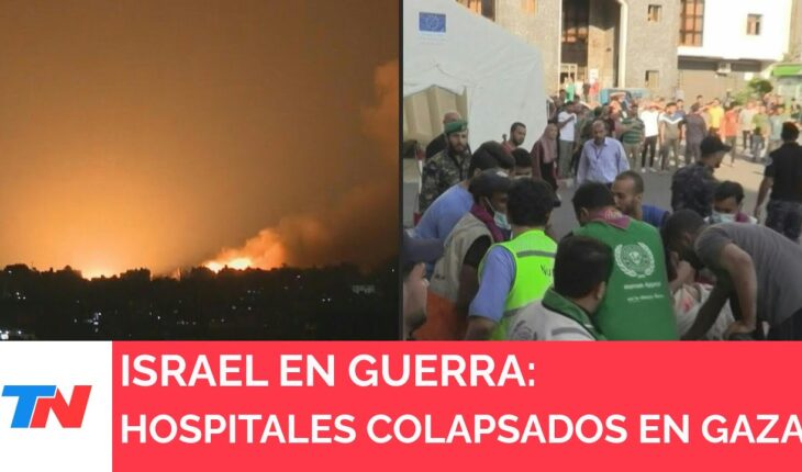 Video: ISRAEL EN GUERRA I Los hospitales no dan abasto en Gaza destruida por las bombas