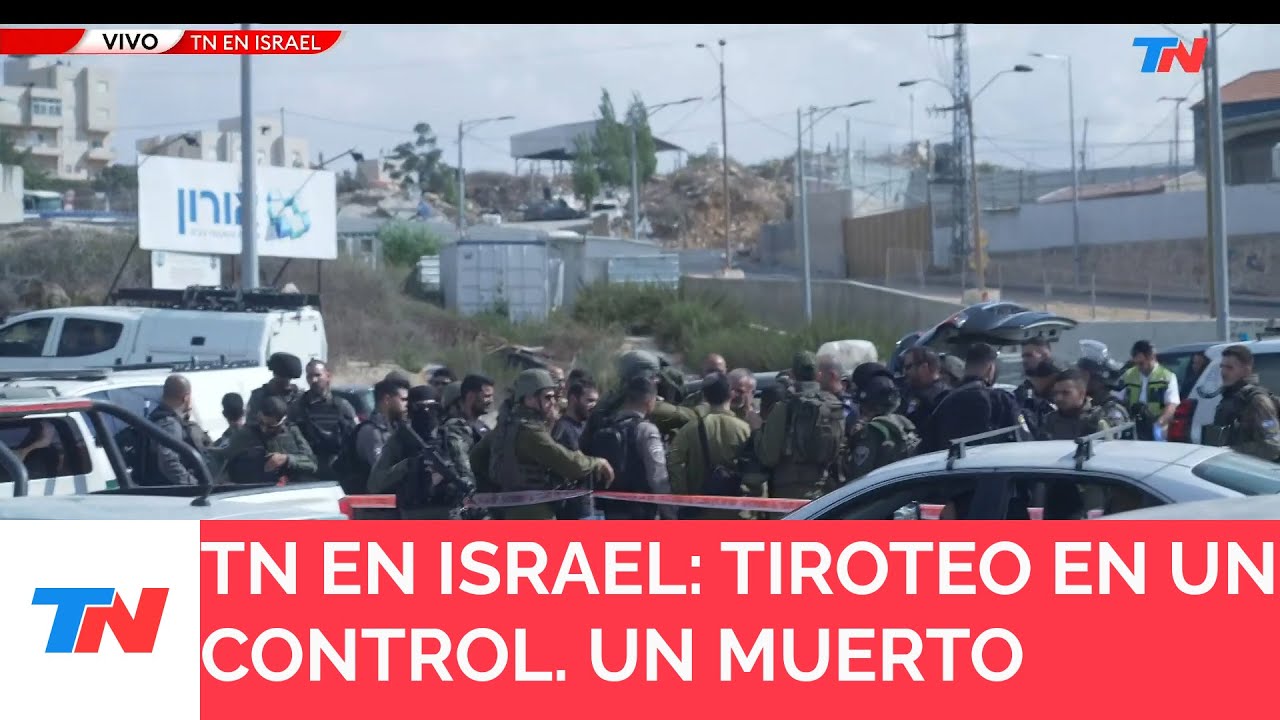 ISRAEL EN GUERRA I Mataron a un terrorista en medio de un control policial en una ruta de Jerusalén