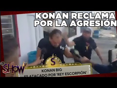 Konan Big es atacado por 'Rey Escorpión' | Es Show