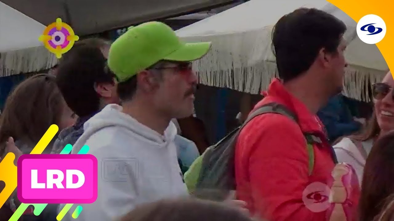 La Red: El Fisgón captó a Roberto Manrique en el Festival Cordillera, ¿estaba acompañado?-Caracol TV