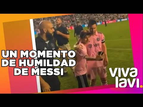 Messi defiende a pequeño fan de su guardaespaldas | Vivalavi MX