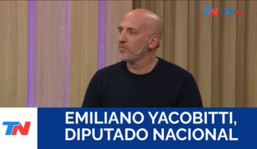 Video: “Mi candidata es Bullrich”: Emiliano Yacobitti, Diputado Nacional