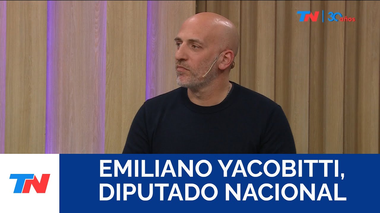 "Mi candidata es Bullrich": Emiliano Yacobitti, Diputado Nacional